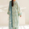 BAROQUE EMBROIDERED LAWN UF-677 - Image 4