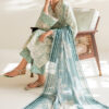 BAROQUE EMBROIDERED LAWN UF-677 - Image 8