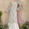 IZNIK ORIGINAL BRAND SFL-07 EMBROIDERED LAWN - Image 5