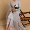 CROSS STITCH ORIGINAL BRAND CELESTIAL BREEZE-3 PIECE CHIKANKARI SUIT - Image 6